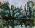 die Ufer der Marne Paul Cezanne Landschaft